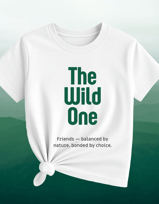 The Wild One Typography T-Shirt – Gift for Best Friend